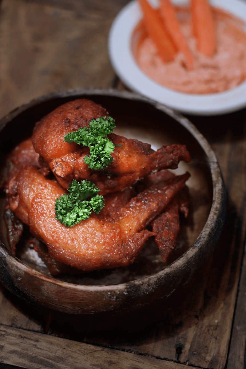 Buffalo Chicken Fingers & Wings